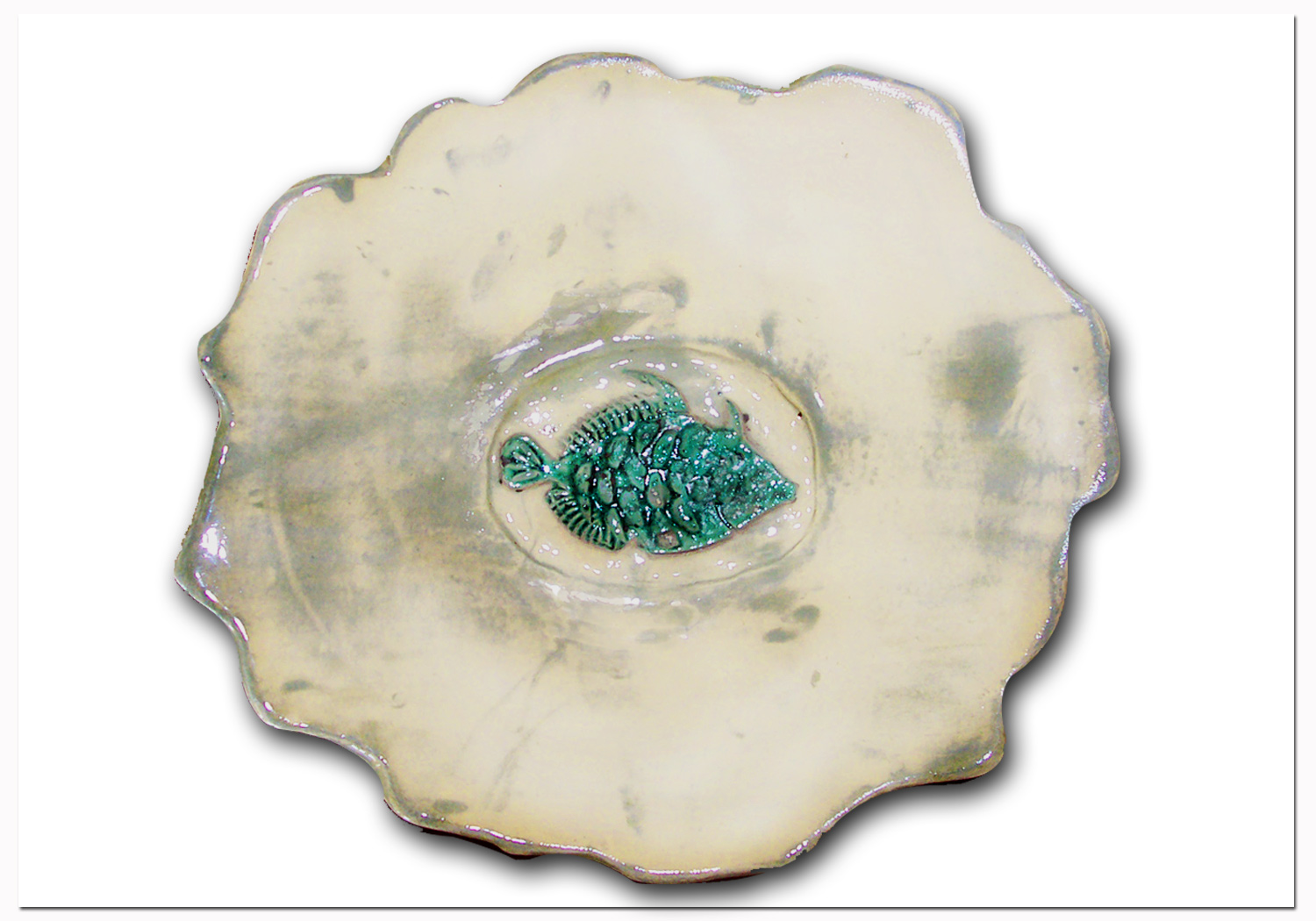 Assiete avec poisson